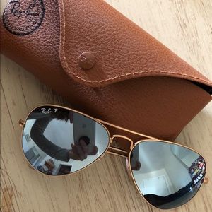 Polorized Ray Ban Aviators
